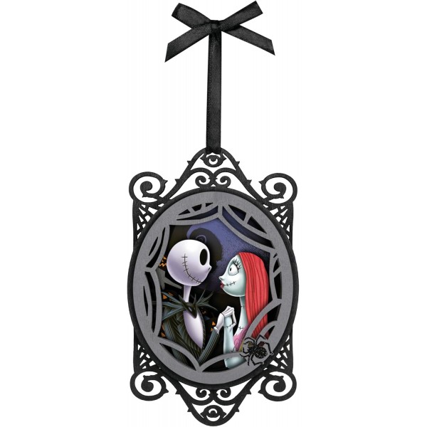 DISNEY HALLMARK KEEPSAKE THE NIGHTMARE BEFORE CHRISTMAS JACK EN SALLY ORNAMENT 2024