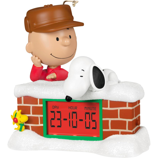 HALLMARK KEEPSAKE SNOOPY PEANUTS COUNTDOWN TO CHRISTMAS ORNAMENT 2024