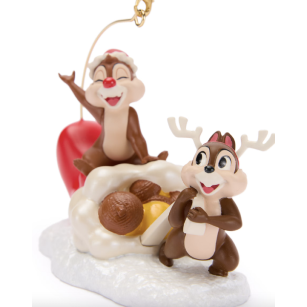 DISNEY CHIP 'N DALE FESTIVE ORNAMENT