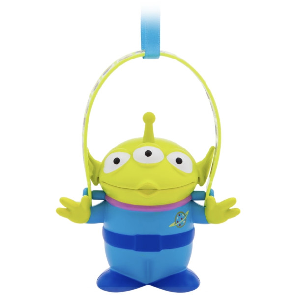 DISNEY TOY STORY ALIEN LIGHT-UP POPCORN BUCKET ORNAMENT