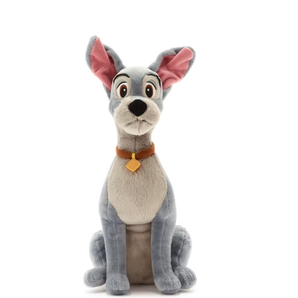 DISNEY LADY EN DE VAGEBOND PLUCHE TRAMP KNUFFEL