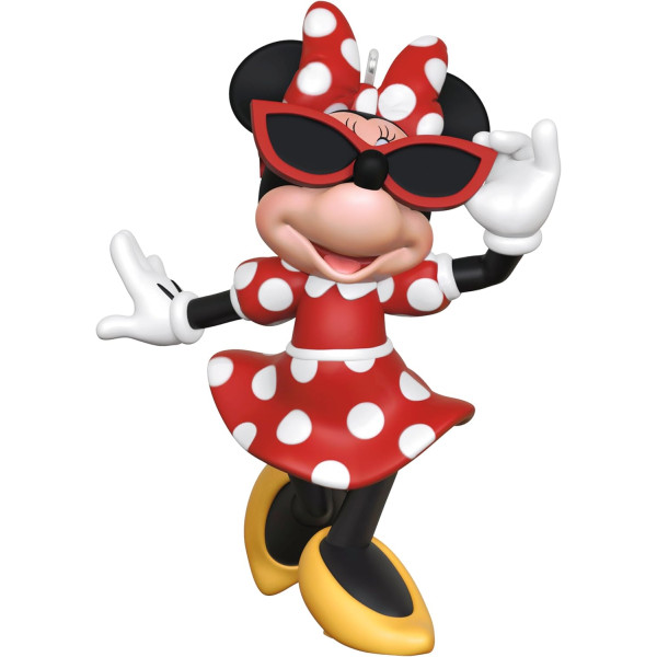 DISNEY HALLMARK KEEPSAKE MINNIE MOUSE ORNAMENT 2025