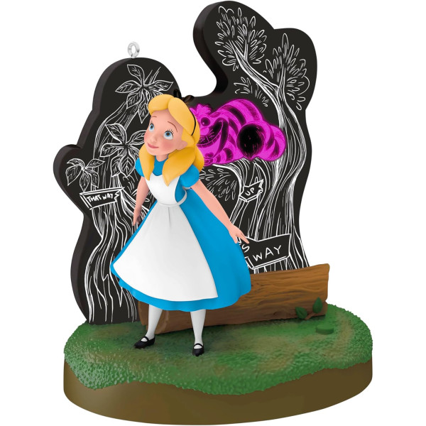 DISNEY HALLMARK KEEPSAKE ALICE IN WONDERLAND ORNAMENT 2025