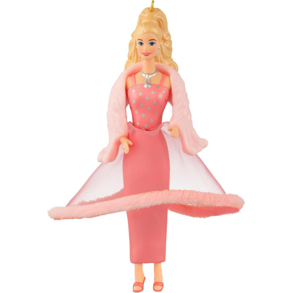 HALLMARK KEEPSAKE PINK & PRETTY BARBIE ORNAMENT 2025