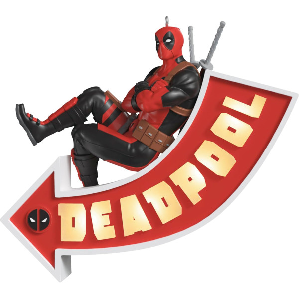 HALLMARK KEEPSAKE MARVEL STUDIOS DEADPOOL ORNAMENT 2025