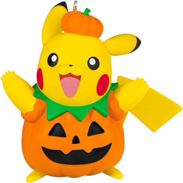 HALLMARK KEEPSAKE POKEMON HALLOWEEN PIKACHU ORNAMENT 2025