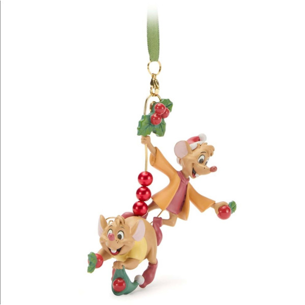 DISNEY CINDERELLA JAQ & GUS ORNAMENT