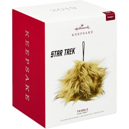 STAR TREK HALLMARK KEEPSAKE PLUCHE TRIBBLE ORNAMENT 2019