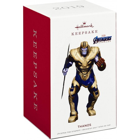 MARVEL AVENGERS HALLMARK KEEPSAKE THANOS ORNAMENT 2019