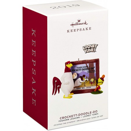 LOONEY TUNES HALLMARK KEEPSAKE FOGHORN LEGHORN ORNAMENT 2015