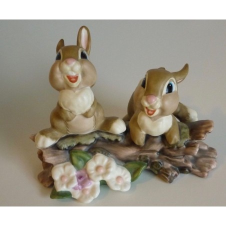 WDCC WALT DISNEY CLASSICS COLLECTION THUMPER'S SISTERS "HELLO,HELLO THERE"