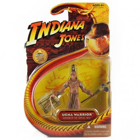 INDIANA JONES FIGUUR UGHA WARRIOR KINGDOM OF THE CRYSTAL SKULL