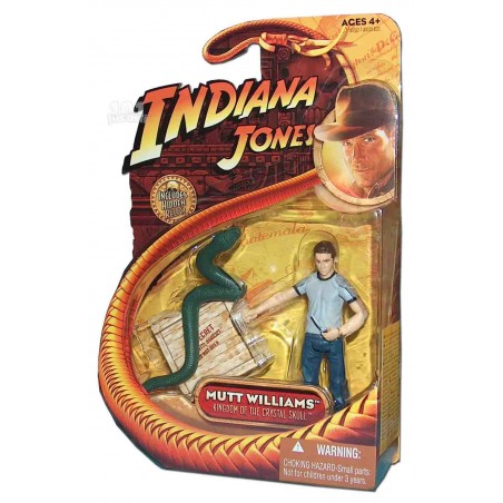 INDIANA JONES FIGUUR MUTT WILLIAMS KINGDOM OF THE CRYSTAL SKULL