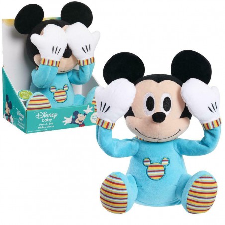DISNEY MICKEY MOUSE PLUCHE PEEK A BOO KNUFFEL