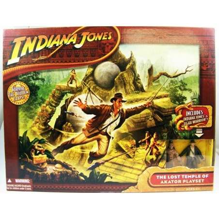 INDIANA JONES LOST TEMPLE OF AKATOR PLAYSET
