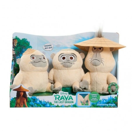 DISNEY RAYA EN DE LAATSTE DRAAK PLUCHE BABBELENDE ONGIS KNUFFELS