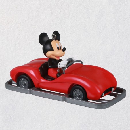 DISNEY HALLMARK KEEPSAKE MICKEY MOUSE IN AUTOPIA AUTO ORNAMENT 2021