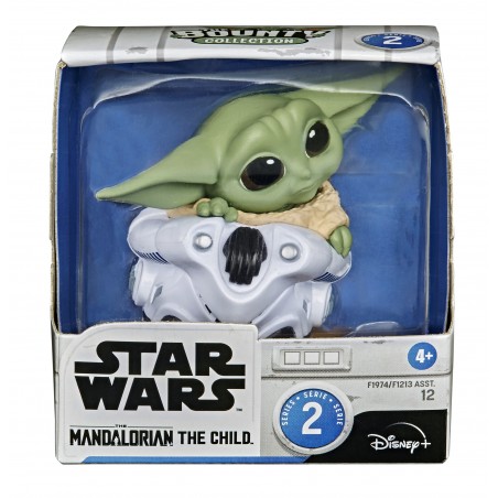 DISNEY STAR WARS MANDALORIAN THE CHILD HELMET HIDING POSE YODA