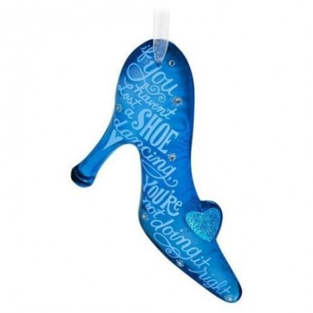 DISNEY HALLMARK KEEPSAKE CINDERELLA'S SLIPPER ORNAMENT 2016