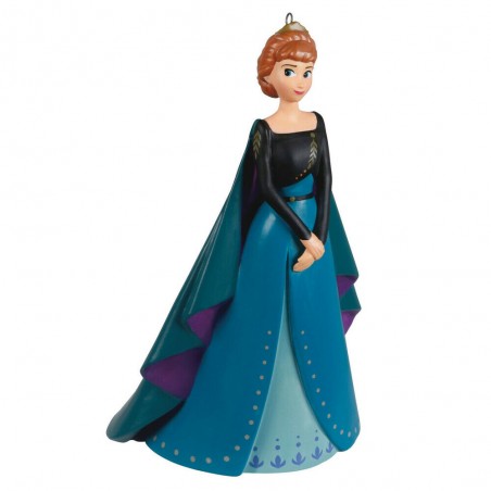 DISNEY HALLMARK KEEPSAKE FROZEN 2 ANNA ORNAMENT 2021 VAN PORSELEIN