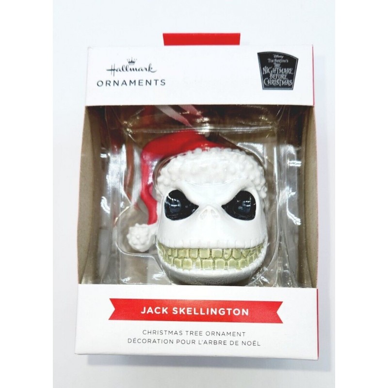 DISNEY HALLMARK JACK SKELLINGTON NIGHTMARE BEFORE CHRISTMAS ORNAMENT