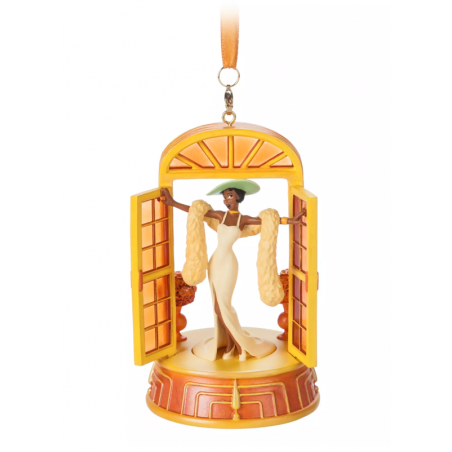 DISNEY DE PRINSES EN DE KIKKER TIANA ORNAMENT MET GELUID