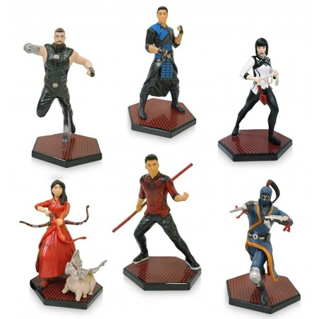 DISNEY SHANG-CHI AND THE LEGEND OF THE TEN PVC FIGUURTJES SET