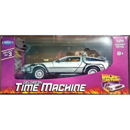 BACK TO THE FUTURE DIECAST MODEL 1/24 DELOREAN I