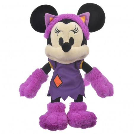 DISNEY MINNIE MOUSE PLUCHE HALLOWEEN KAT KNUFFEL