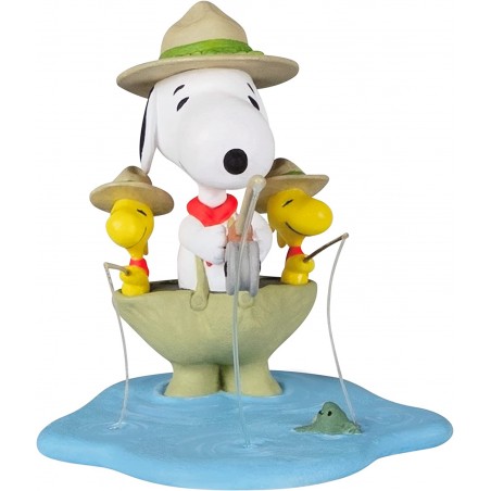 SNOOPY HALLMARK KEEPSAKE FISHING FRIENDS ORNAMENT 2022