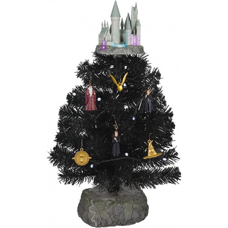 HALLMARK KEEPSAKE HARRY POTTER THE WIZARDING WORLD MINIATURE CHRISTMAS TREE SET 2022