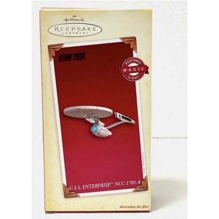 HALLMARK KEEPSAKE 2005 STAR TREK U.S.S. ENTERPRISE NCC-1701-A ORNAMENT