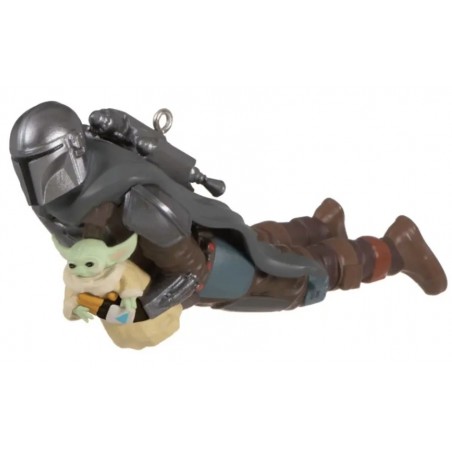 DISNEY HALLMARK KEEPSAKE STAR WARS GROGU'S JETPACK ADVENTURE ORNAMENT 2023