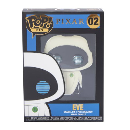 DISNEY PIXAR WALL-E EVE FUNKO POP PIN