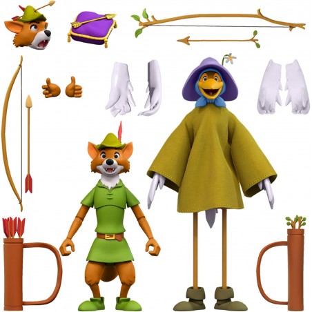 DISNEY ROBIN HOOD SUPER 7 PLAYSET