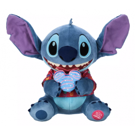 DISNEY LILO & STITCH PLUCHE STITCH ATTACKS SNACKS MACARON KNUFFEL
