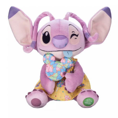 DISNEY LILO & STITCH PLUCHE ANGEL ATTACKS SNACKS LOLLIPOP KNUFFEL