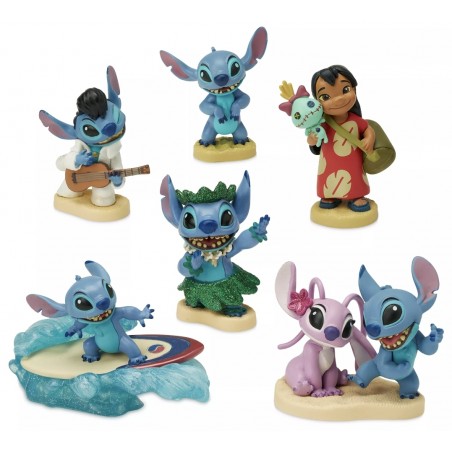 DISNEY LILO & STITCH PVC FIGUURTJES SET