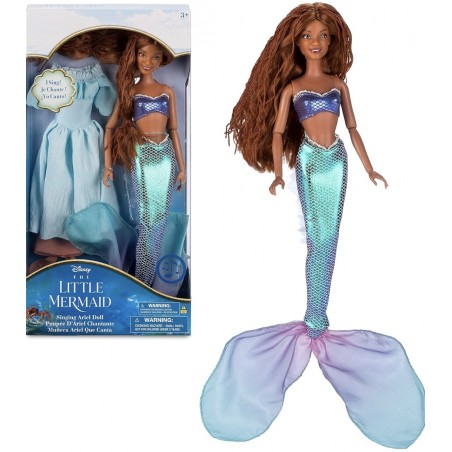 DISNEY DE KLEINE ZEEMEERMIN LIVE ACTION ZINGENDE ARIEL BARBIE
